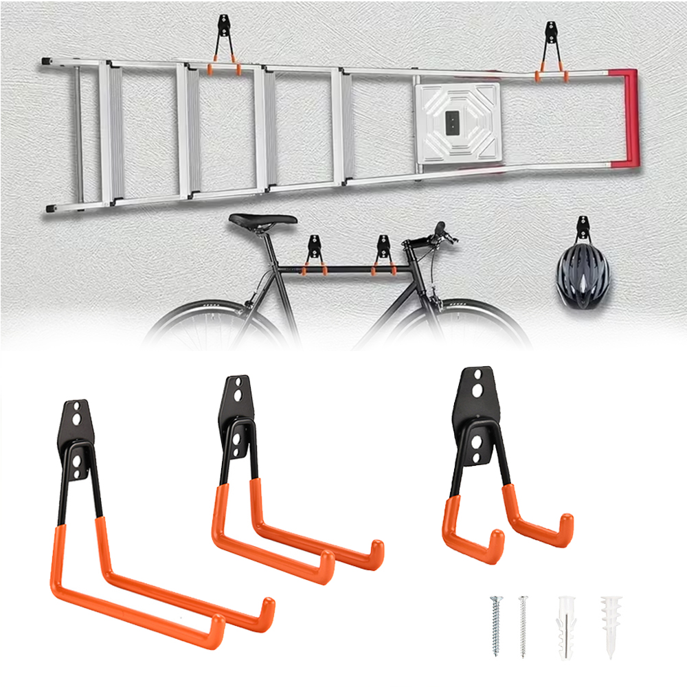 Gardening Tools Organiser - 헤비 듀티 벽걸이 금속 후크 차고