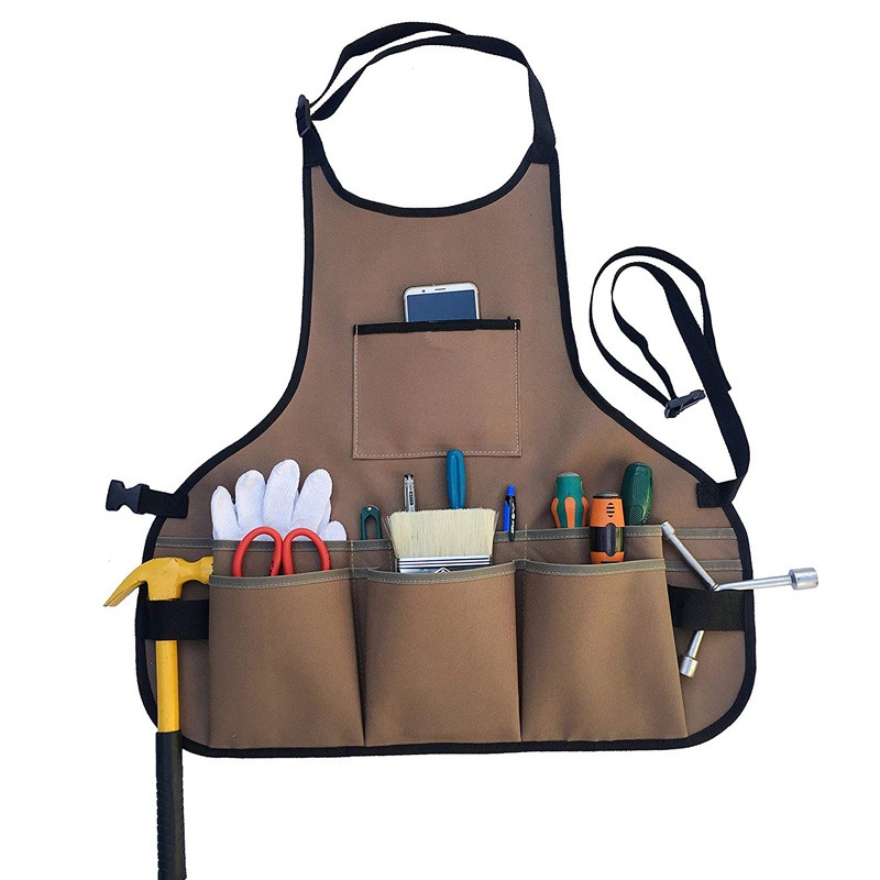 Gardening Tools Organiser - 수공구용 주머니가 있는 정원 작업 앞치마,