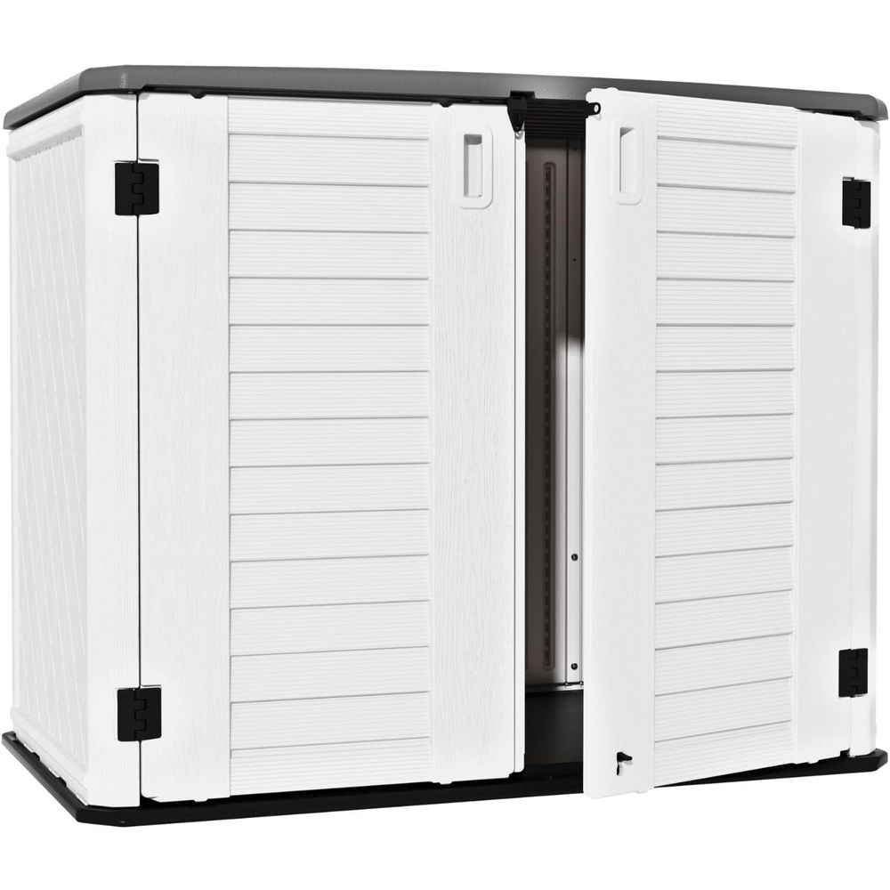 Gardening Tools Storage - 4x2.5 T 야외용 창고, 레진 방수