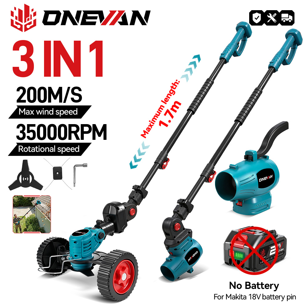 Gardening Tools Battery Powered - 원반 3IN1 2500W 전기 잔디깎이 블로워