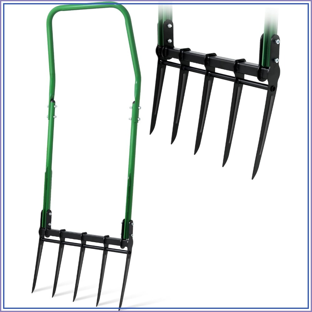 Gardening Tools For Digging - 헤비 듀티 5-틴 브로드 포크 정원