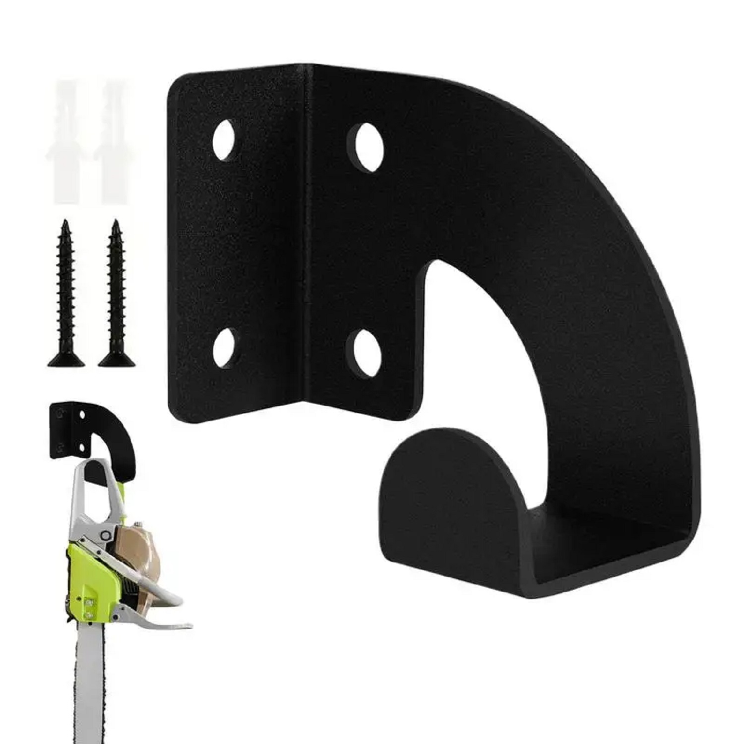Gardening Tools Organiser - 헤비 듀티 금속 체인톱 벽걸이형 걸이,