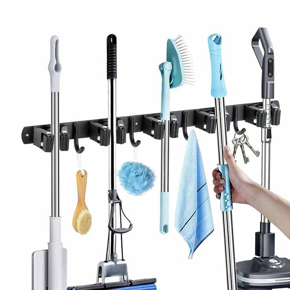 Gardening Tools Organiser - 스테인리스 스틸 걸레 및 빗자루 홀더