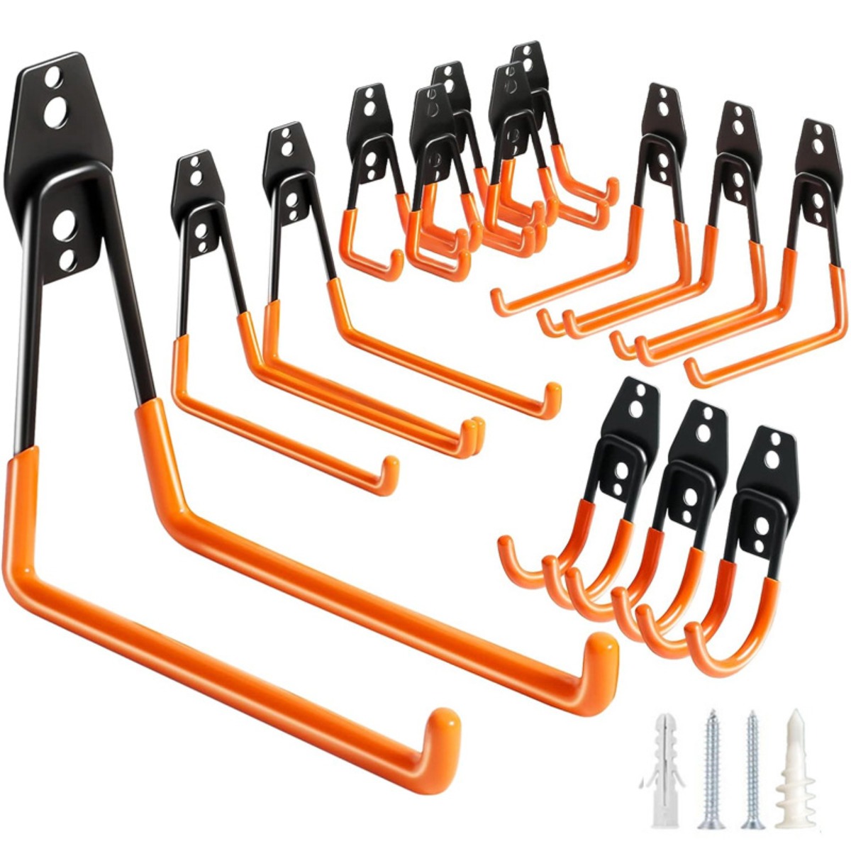 Gardening Tools For Digging - 헤비 듀티 벽걸이형 금속 차고 걸이,