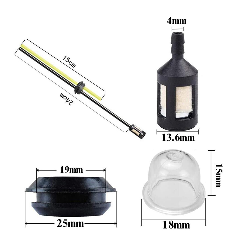 필수 연료 라인 및 필터의 이중 팩 세트는 장비에 필요 - Gardening Tools You Must Have 리뷰 및 가격