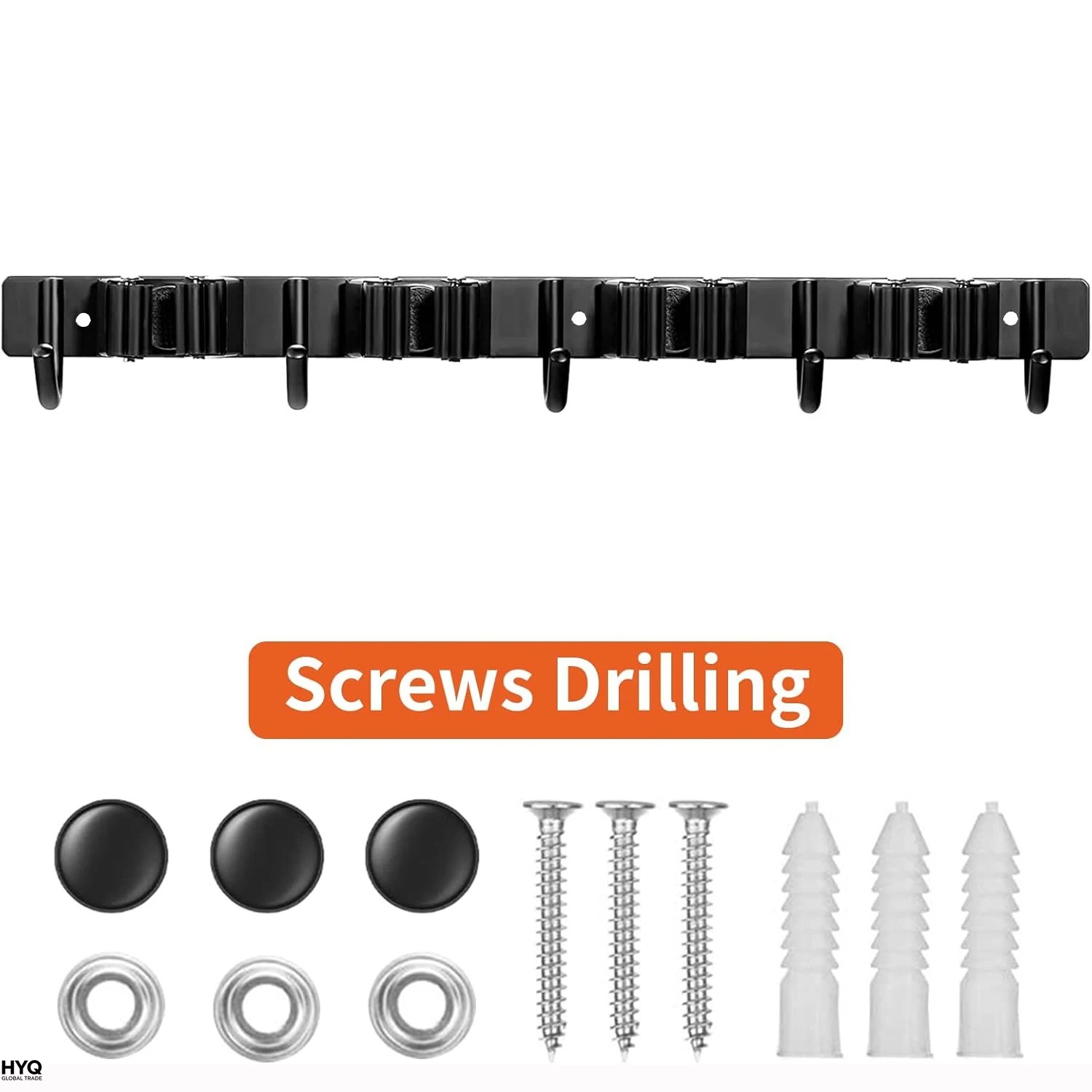 튼튼한 금속 공구 걸이대(4개 슬롯, 5개 후크 포함) - Gardening Tools Organiser 리뷰 및 가격
