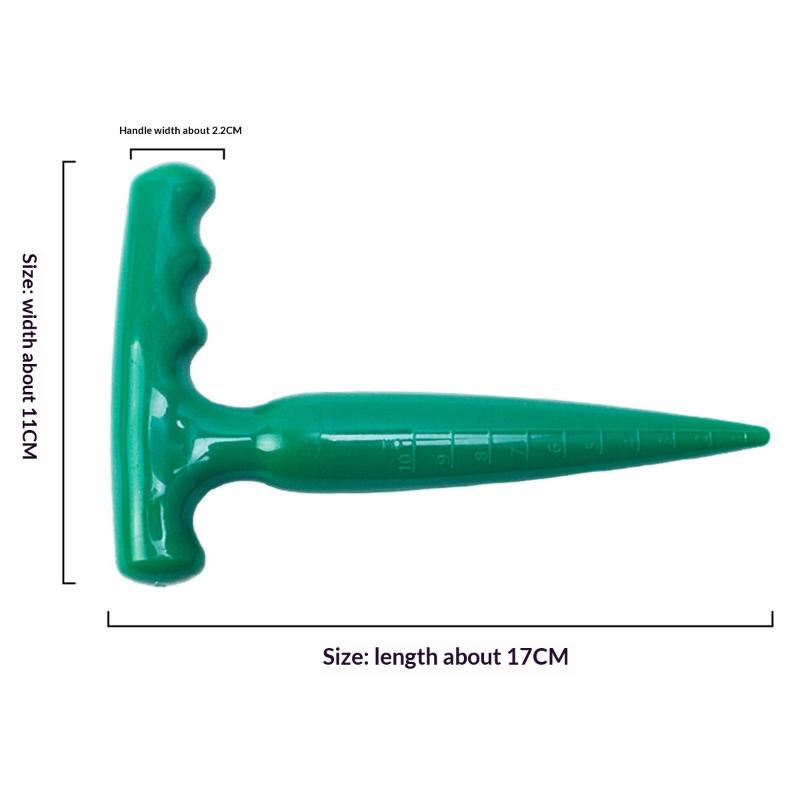 핫세일 1개 휴대용 투명 스케일 정원 홀 펀처 경량 파 - Gardening Tools For Digging 리뷰 및 가격