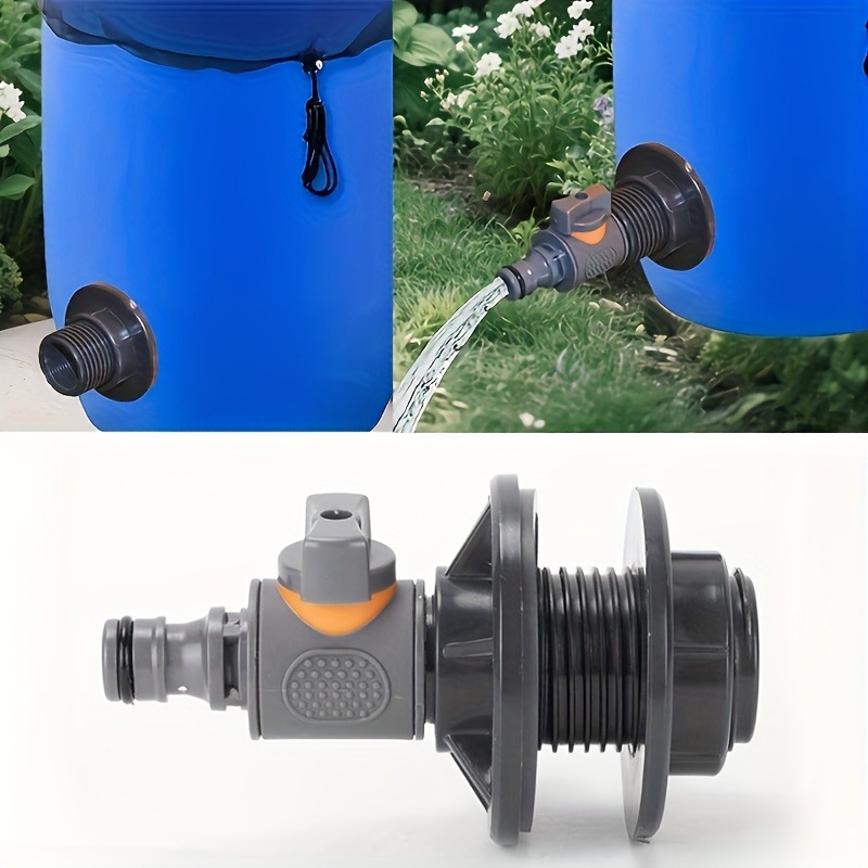 PVC/IBC 물통 어댑터, 밸브가 있는 내구성 있는  - Gardening Tools Kit For Home Garden 리뷰 및 가격