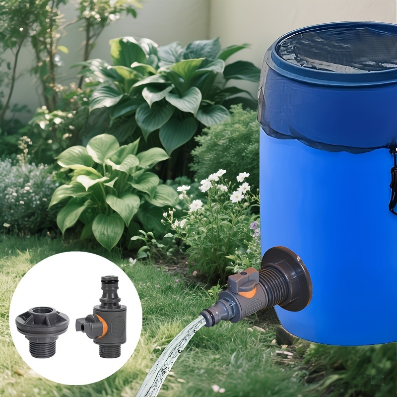 PVC/IBC 물통 어댑터, 밸브가 있는 내구성 있는  - Gardening Tools Kit For Home Garden 리뷰 및 가격