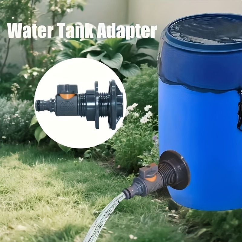 PVC/IBC 물통 어댑터, 밸브가 있는 내구성 있는  - Gardening Tools Kit For Home Garden 리뷰 및 가격