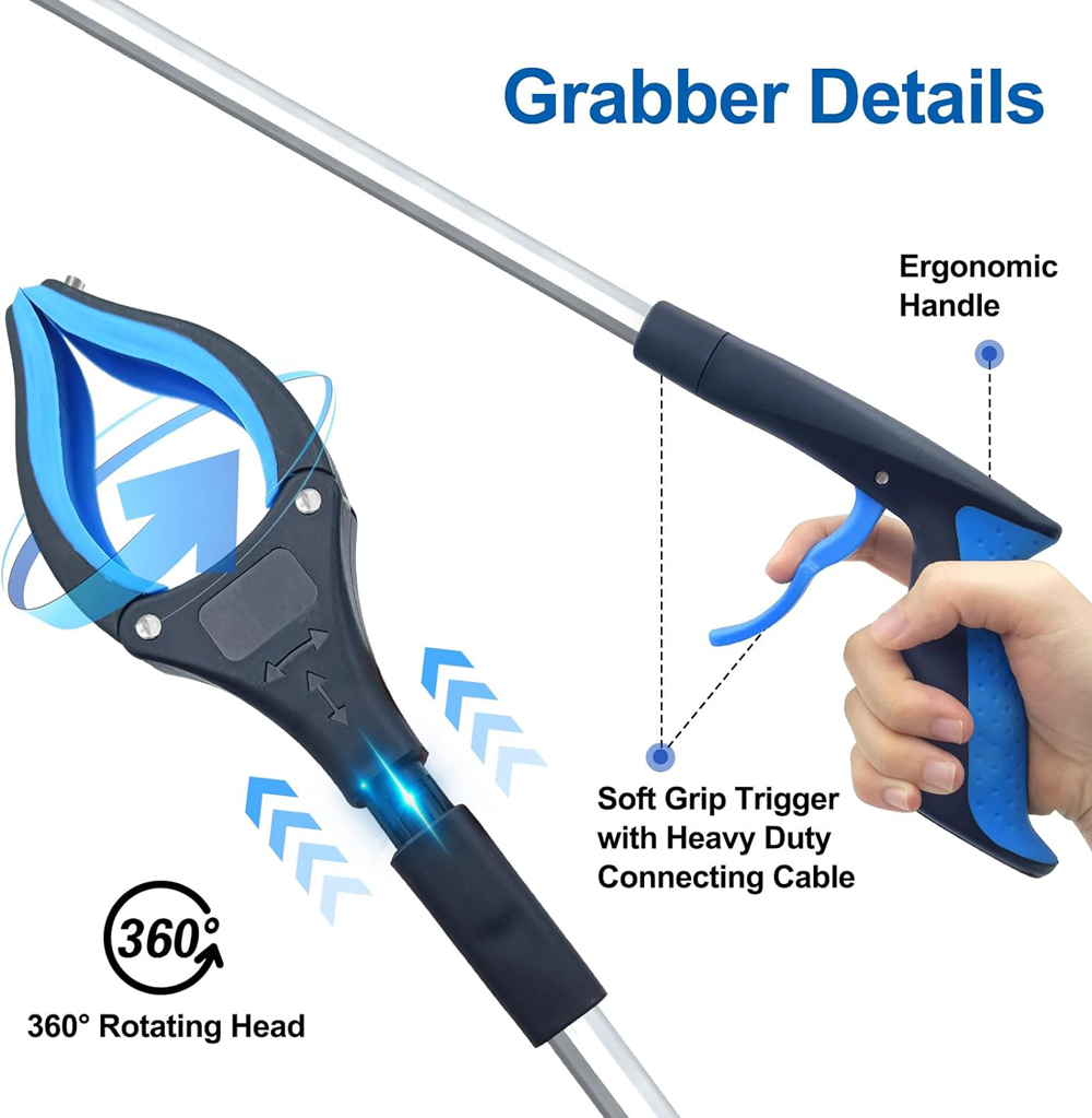 접이식 그리퍼 연장기 쓰레기 집게 그리퍼 360도 회전 - Gardening Tools For Elderly 리뷰 및 가격