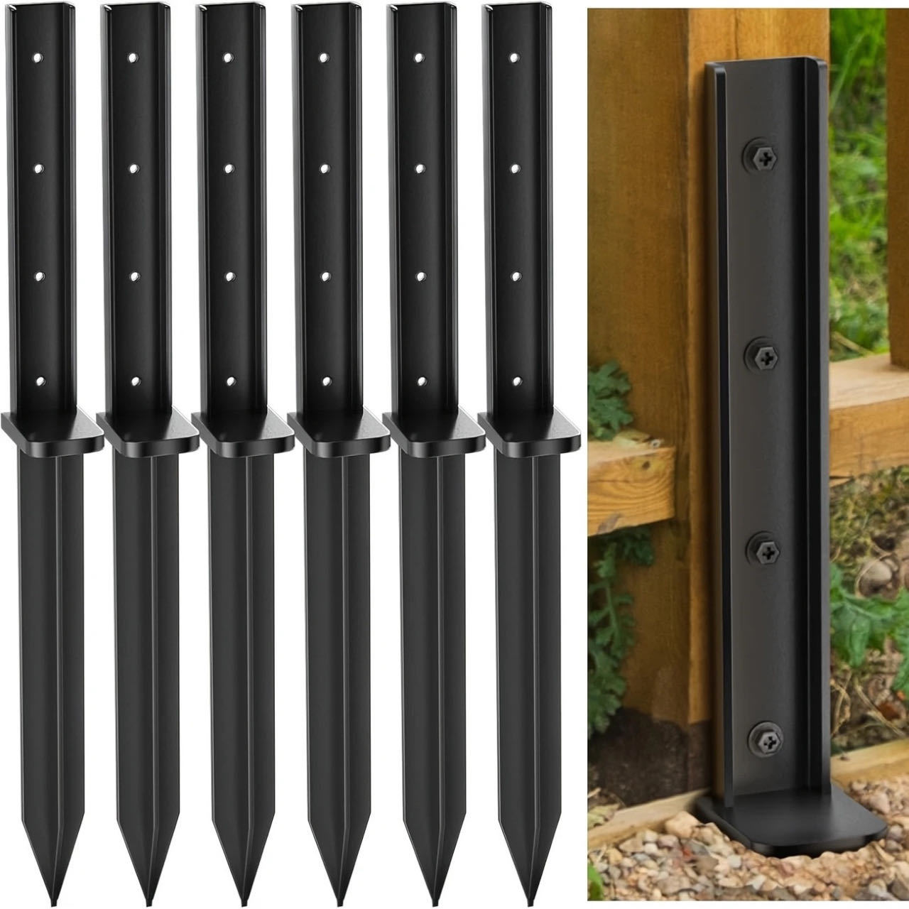 2개입 울타리 수리 앵커 울타리 금속 보강 도구 키트  - Gardening Tools Kit For Home Garden 리뷰 및 가격