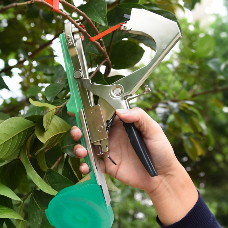 정원 식물 가지 손으로 묶는 기계, 채소 태퍼 테이프, - Gardening Tools Kit For Home Garden 리뷰 및 가격