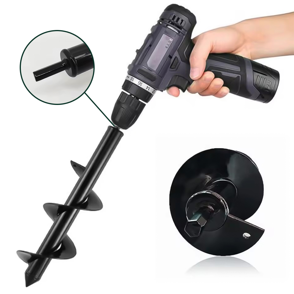 정원 오거 나선형 드릴 비트 육각 샤프트 오거 고품질  - Gardening Tools For Digging 리뷰 및 가격