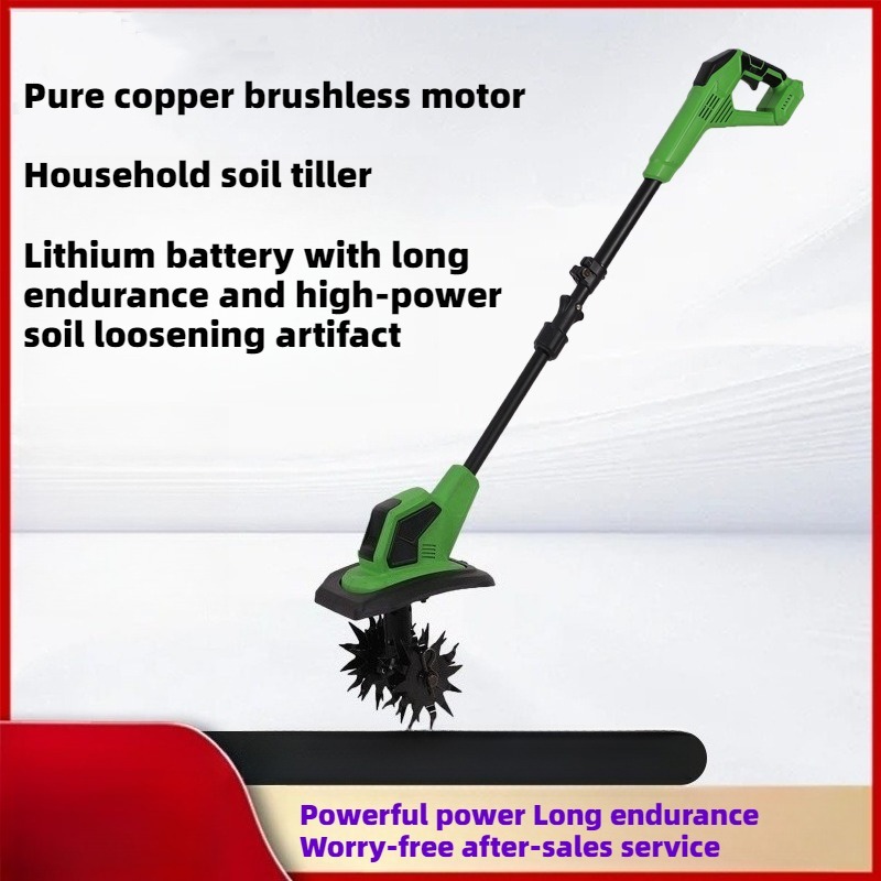 가정용 휴대용 리튬 배터리 로터리 경운기 농업용 전기  - Gardening Tools Battery Powered 리뷰 및 가격