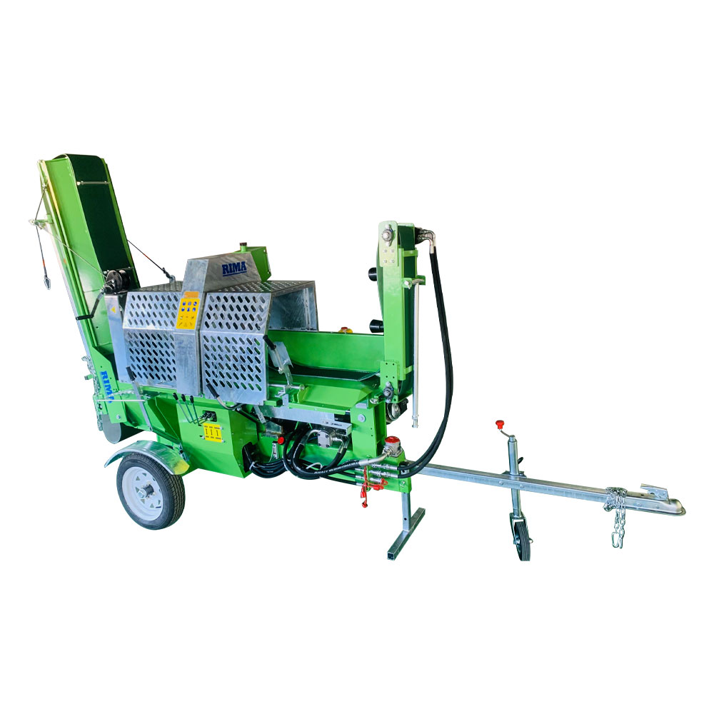 20톤 자동 장작 분쇄기/통나무 분할기 (15HP 엔진 - Gardening Tools Video 리뷰 및 가격