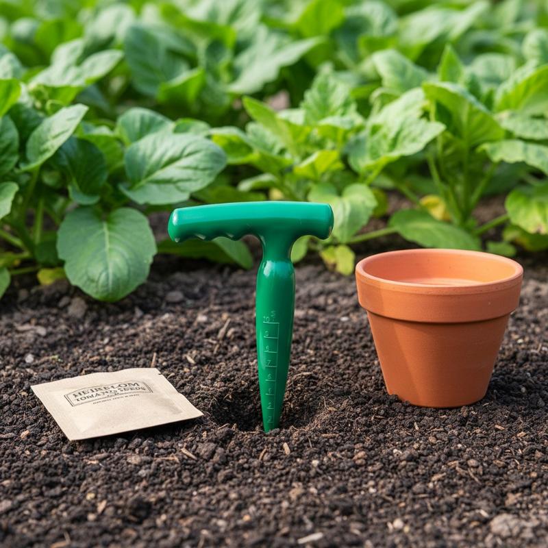 1PC 휴대용 투명 눈금 표시 정원 홀 펀처 경량 파종 - Gardening Tools For Digging 리뷰 및 가격
