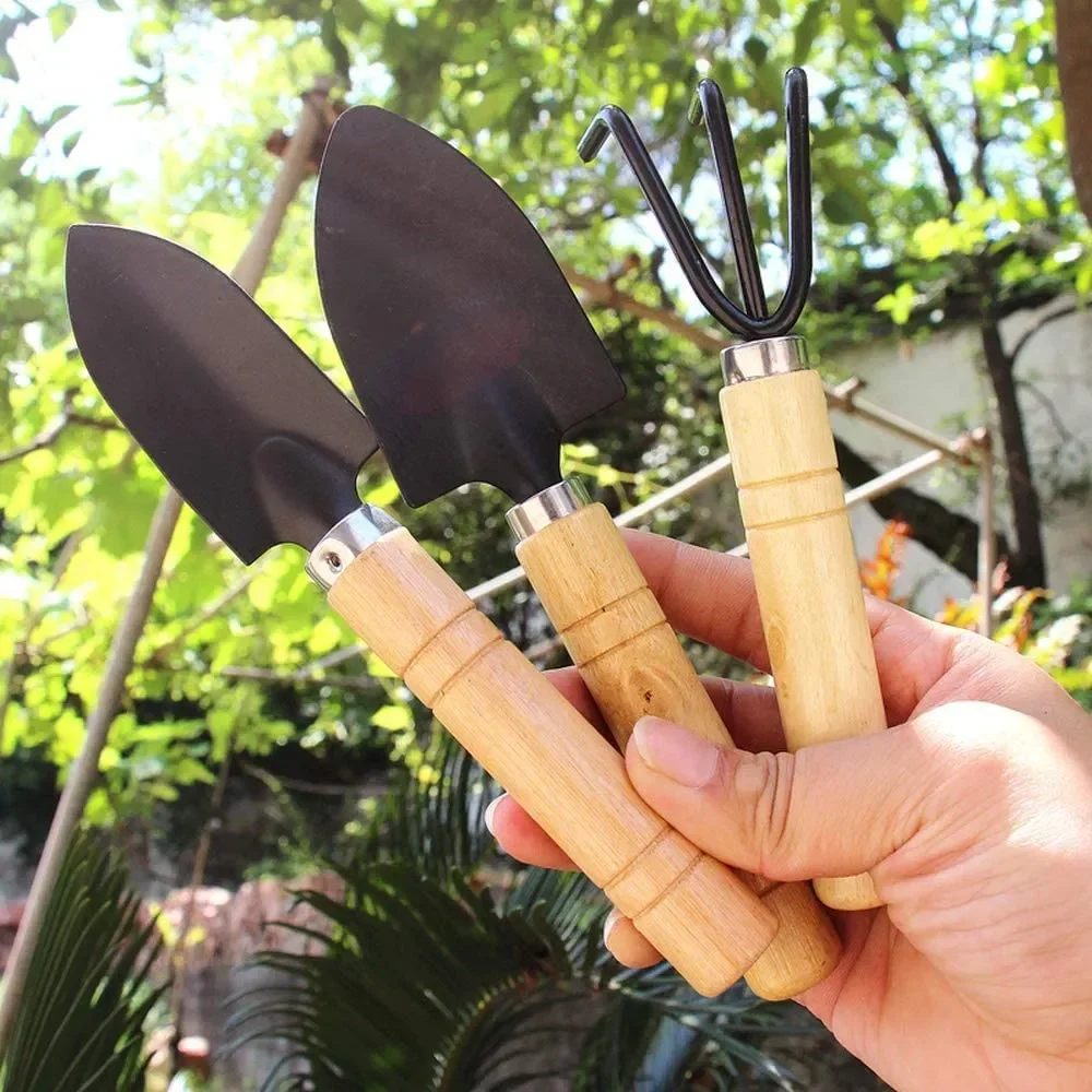 3개/세트 미니 정원 도구 세트 소형 실내 식물 관리용 - Gardening Tools For Digging 리뷰 및 가격