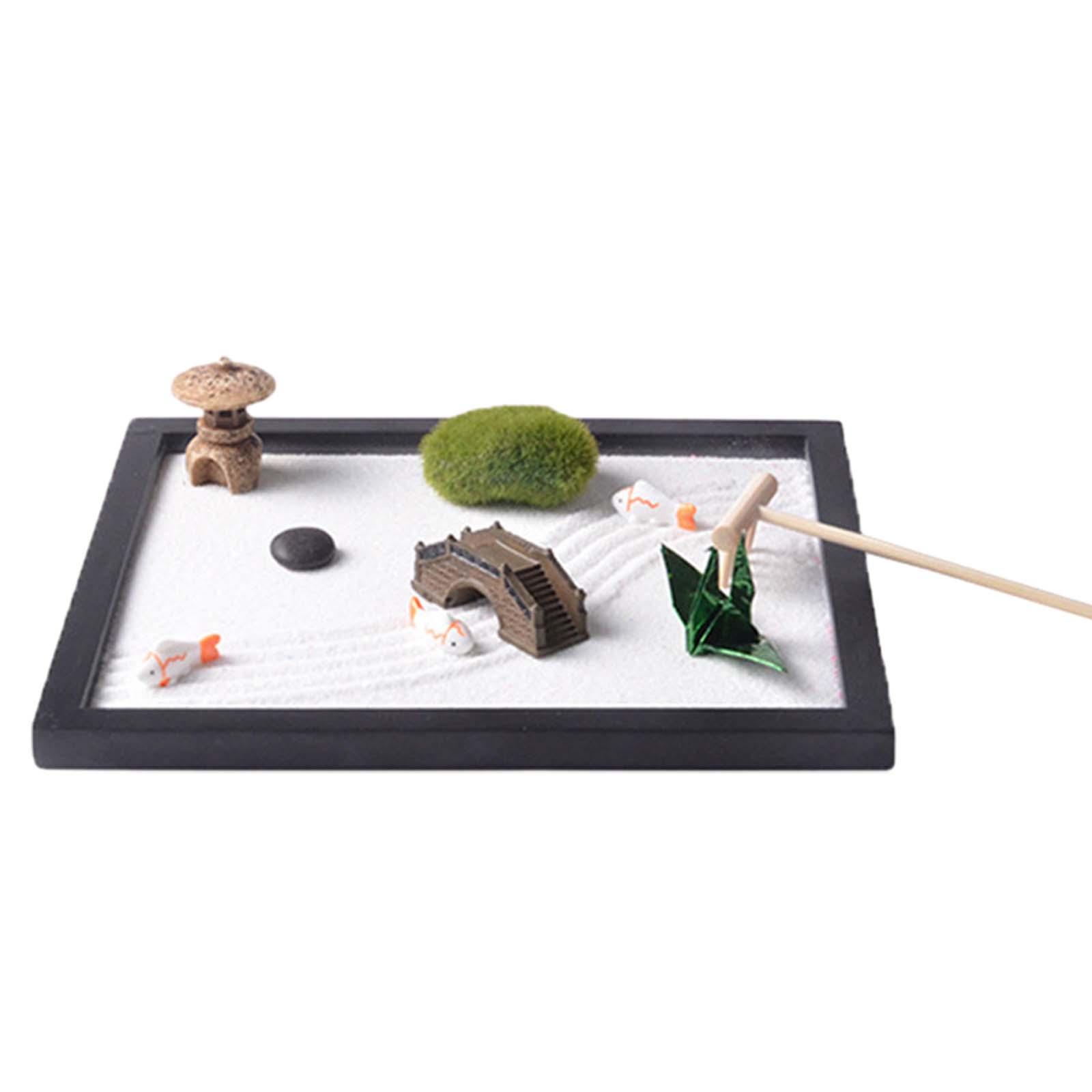 선 정원 모래놀이 세트, 데스크탑용 일본 장식 선물,  - Gardening Tools Kit For Home Garden 리뷰 및 가격
