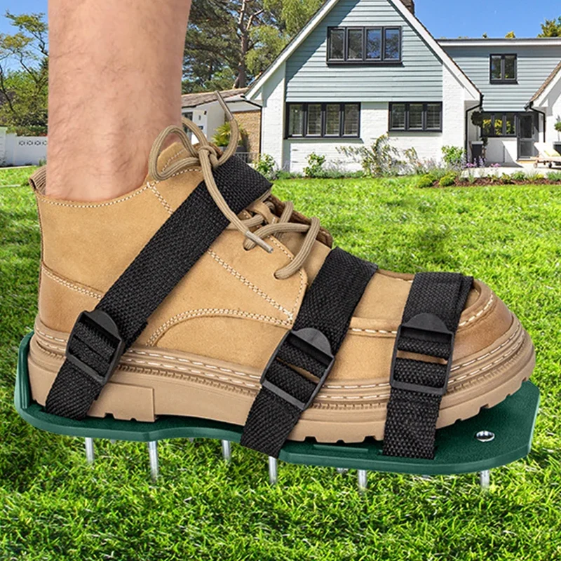 잔디 에어레이터 샌들 1쌍, 잔디 스파이크형 정원용 워 - Gardening Tools Revit 리뷰 및 가격