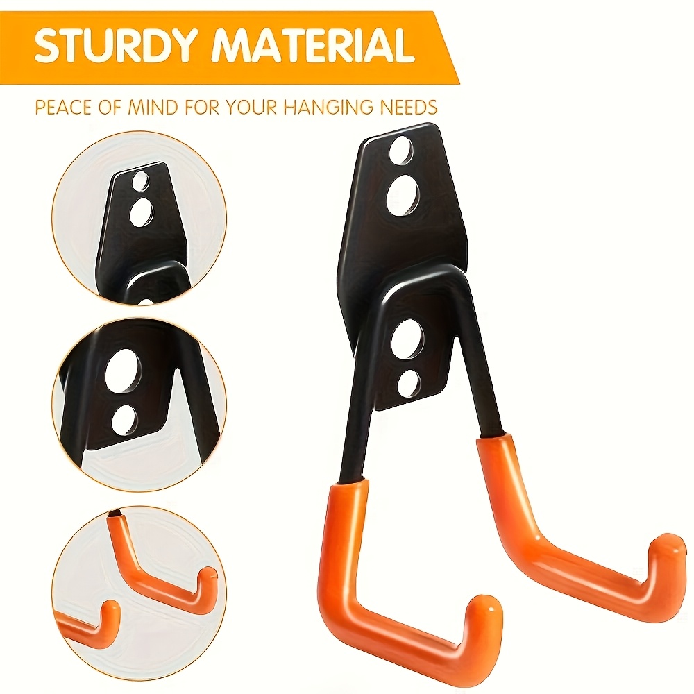 1개의 고하중 강철 차고 벽걸이 후크, 공구, 자전거, - Gardening Tools Storage 리뷰 및 가격