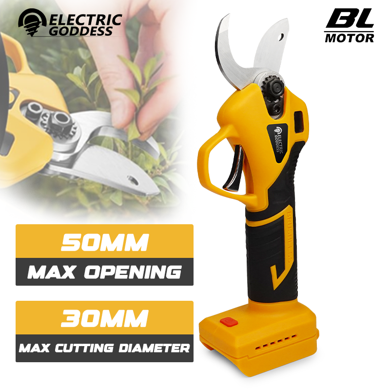 전기 가위 50mm 최대 개방 무선 가지치기 가위 나무 - Gardening Tools Battery Powered 리뷰 및 가격